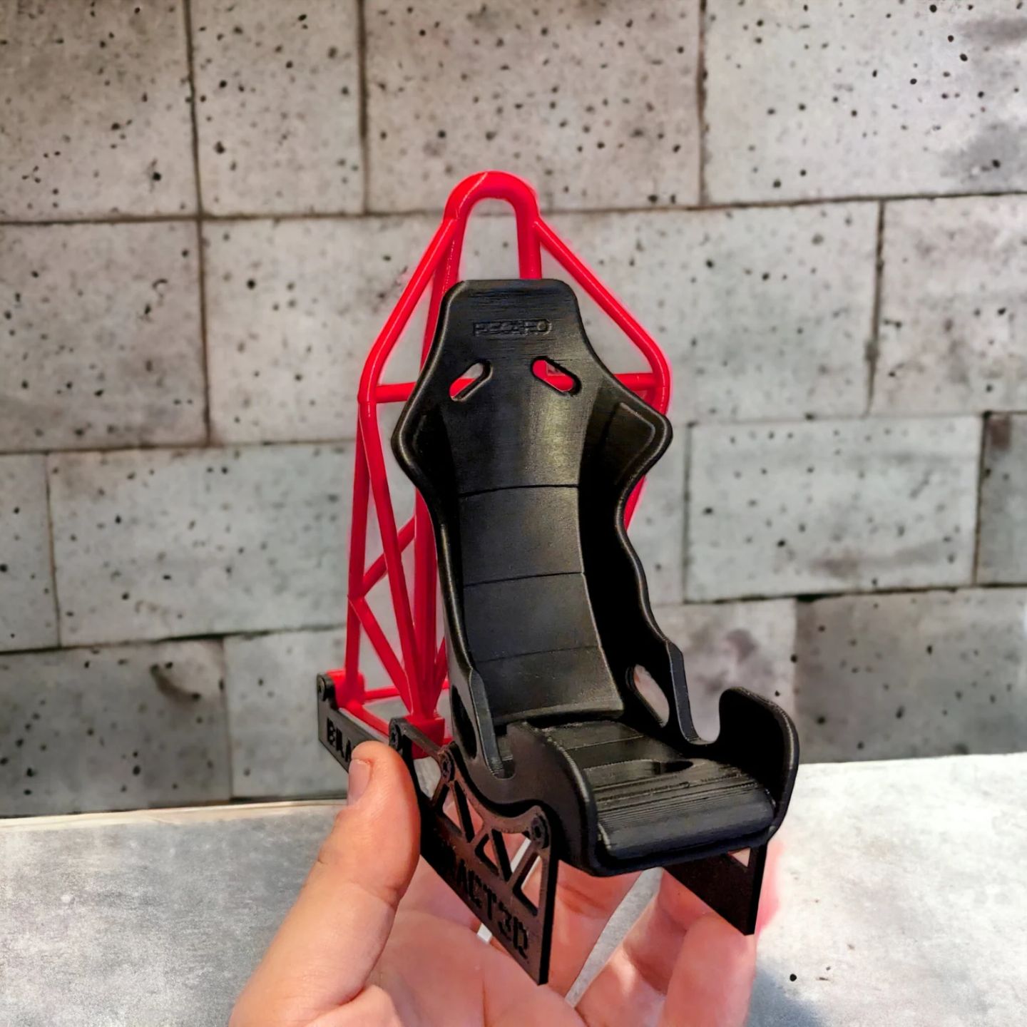 Racing Seat Mobile Phone Stand