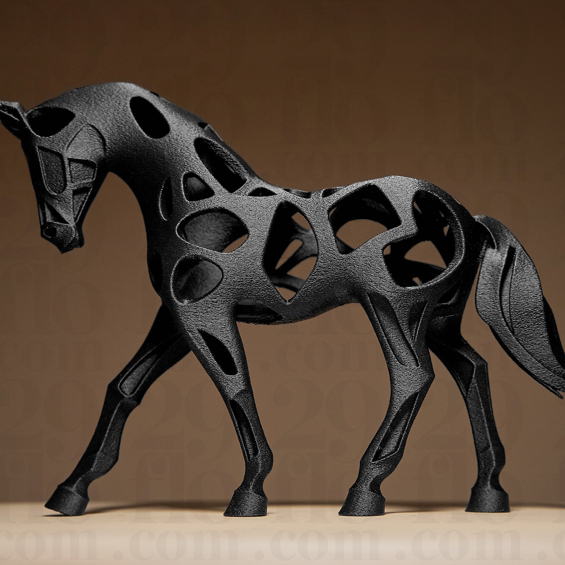 Hollow Horse Sculpture