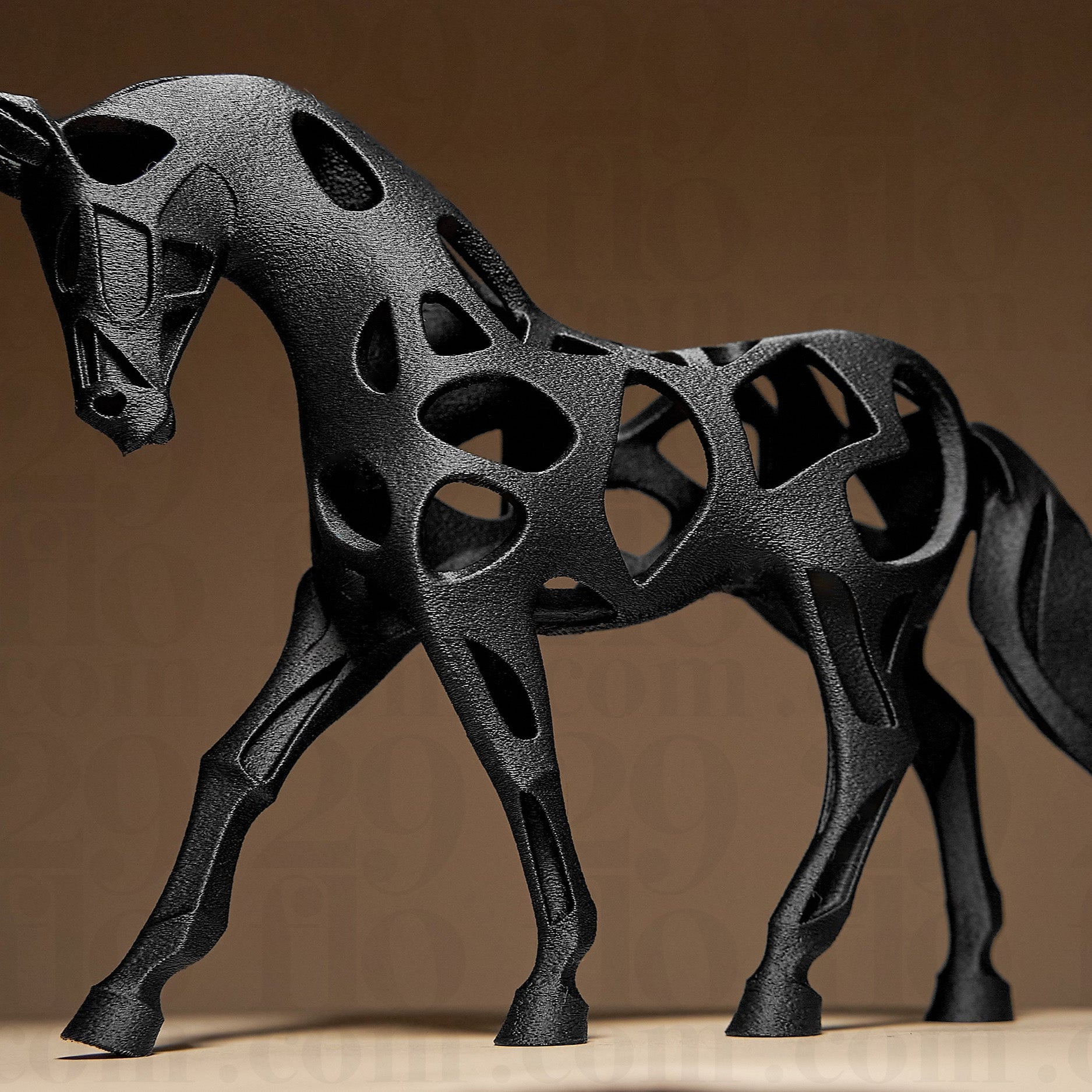 Hollow Horse Sculpture