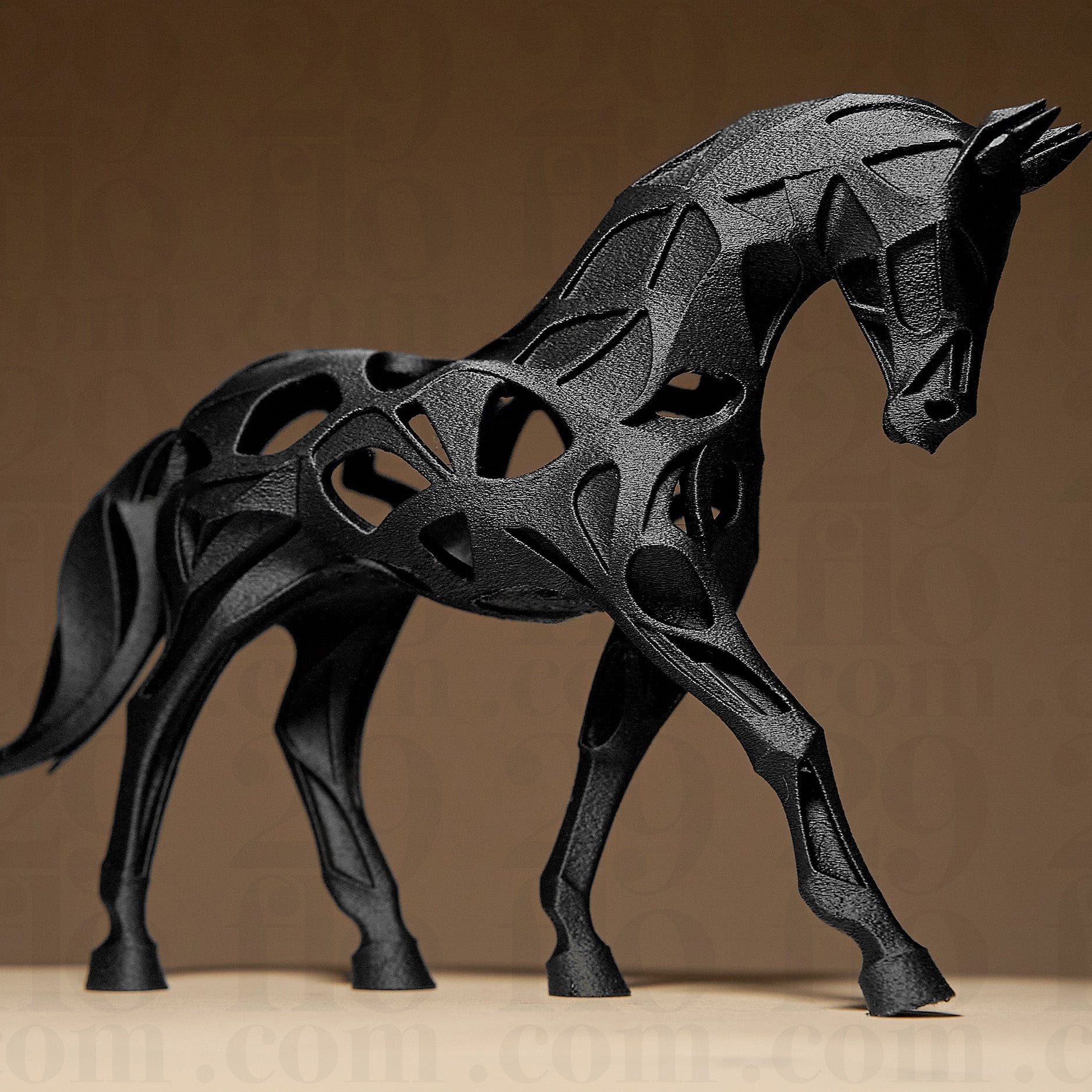 Hollow Horse Sculpture