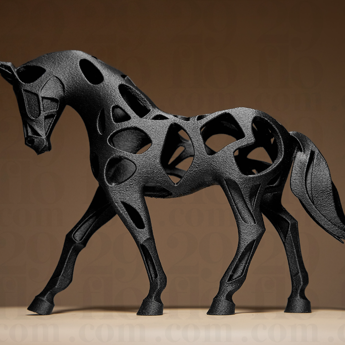 Hollow Horse Sculpture