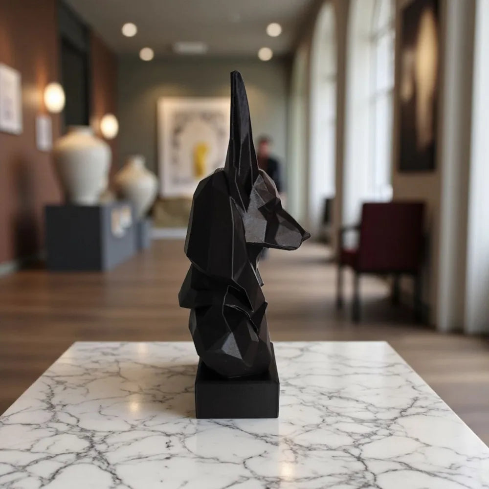 Low Poly Anubis Bust