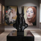 Low Poly Anubis Bust