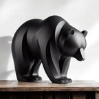Minimalist Bear Sculpture