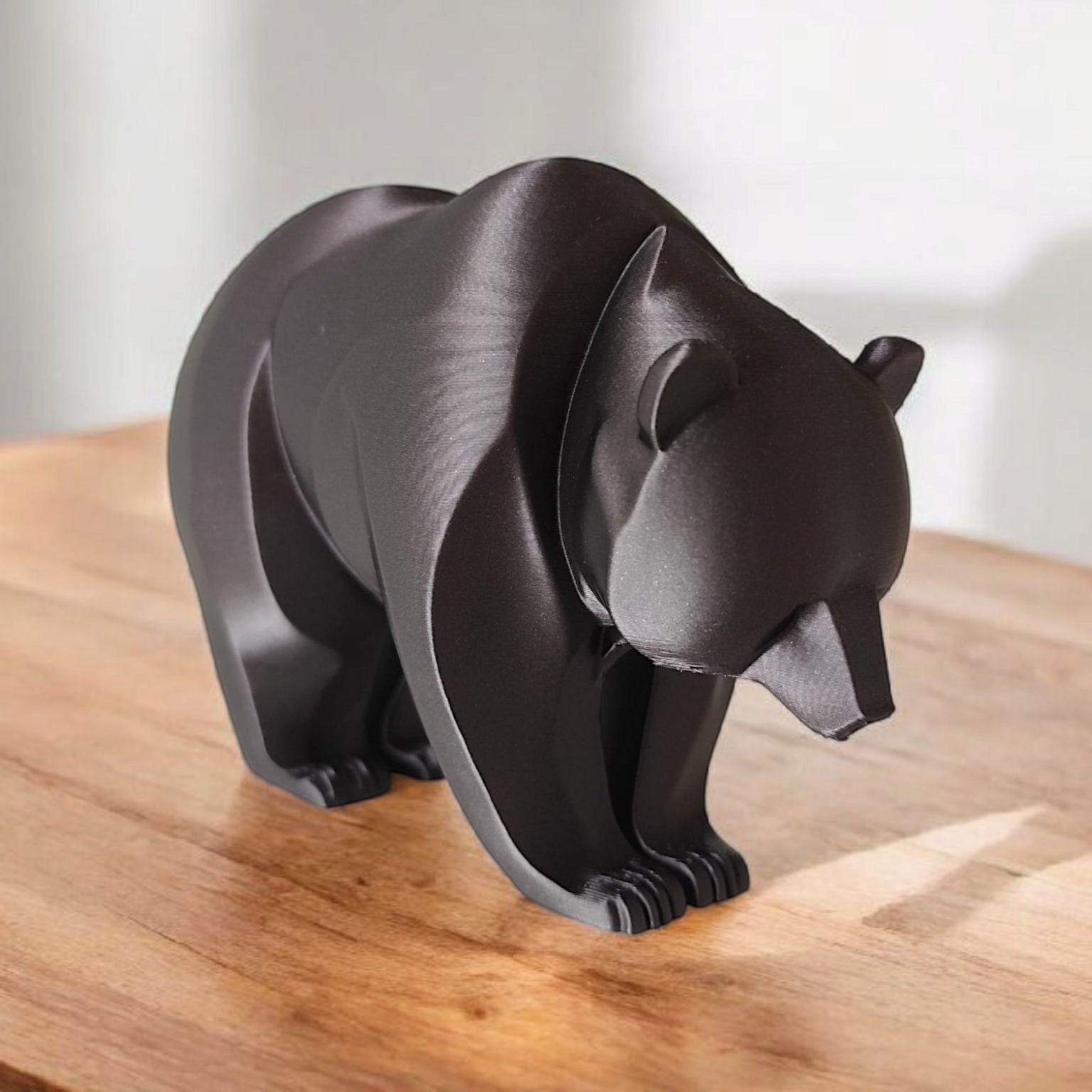 Minimalist Bear Sculpture