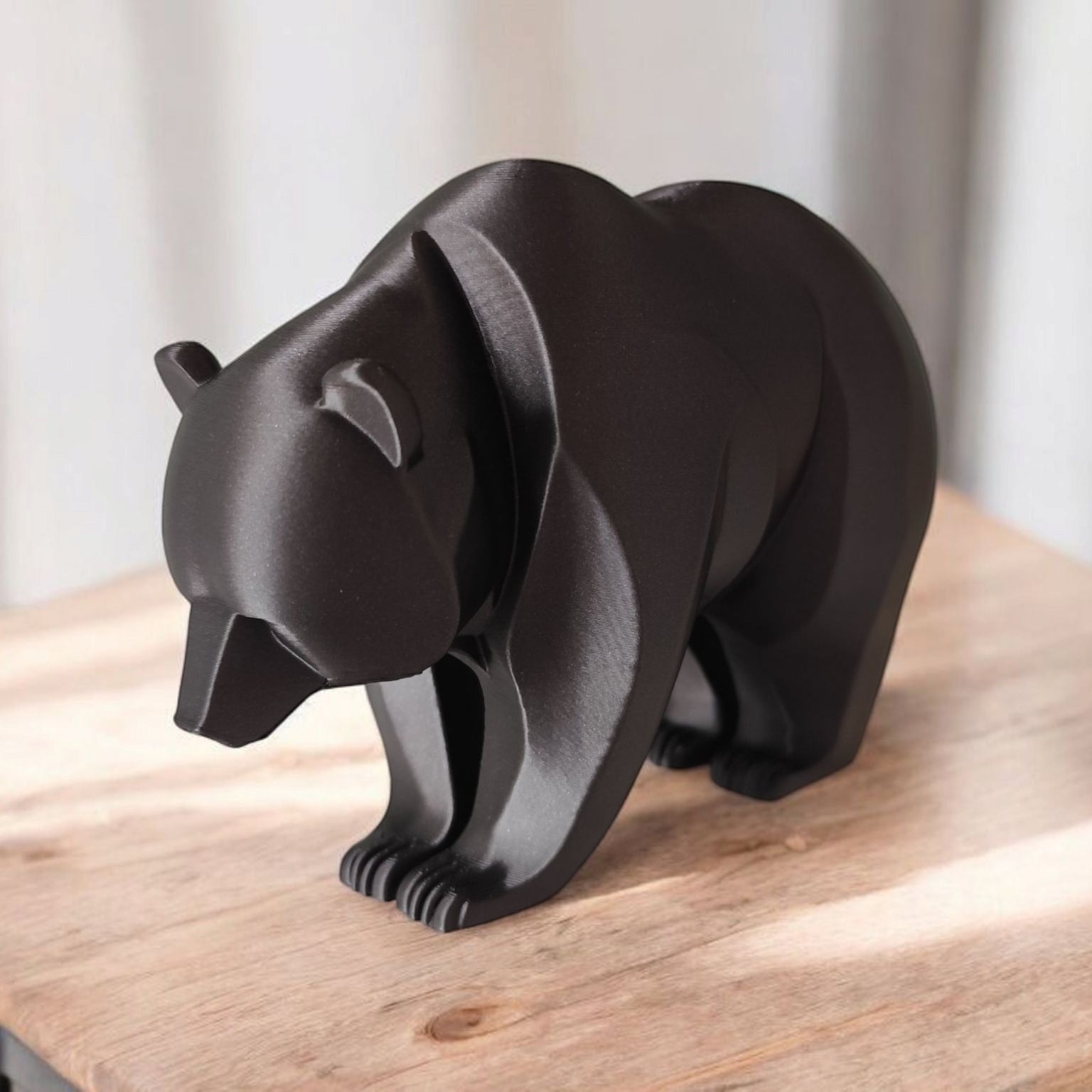 Minimalist Bear Sculpture