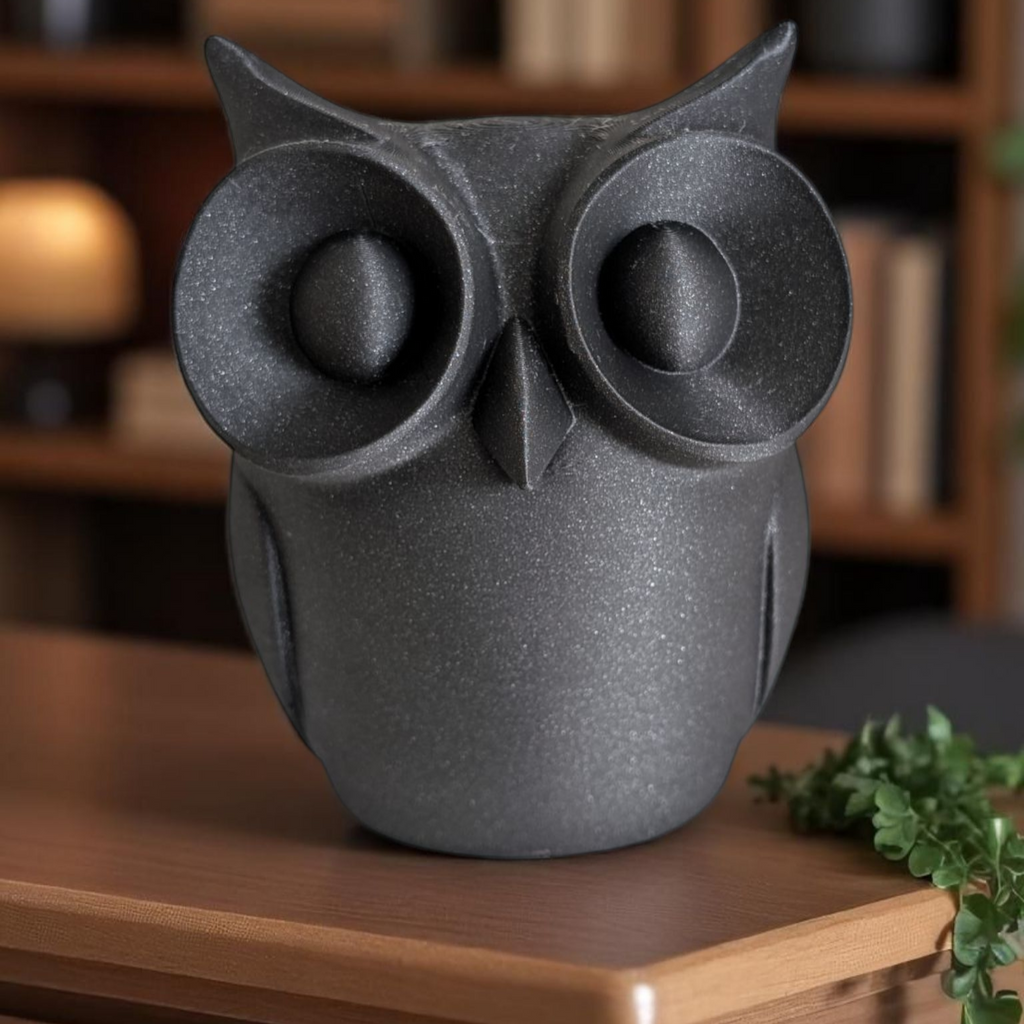 Minimalist Owl Figurine