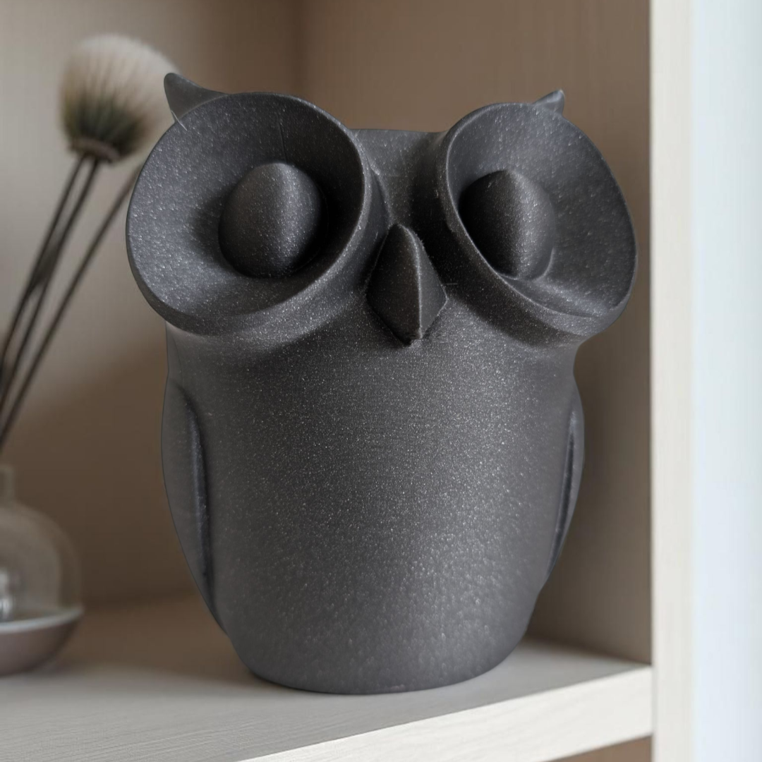 Minimalist Owl Figurine