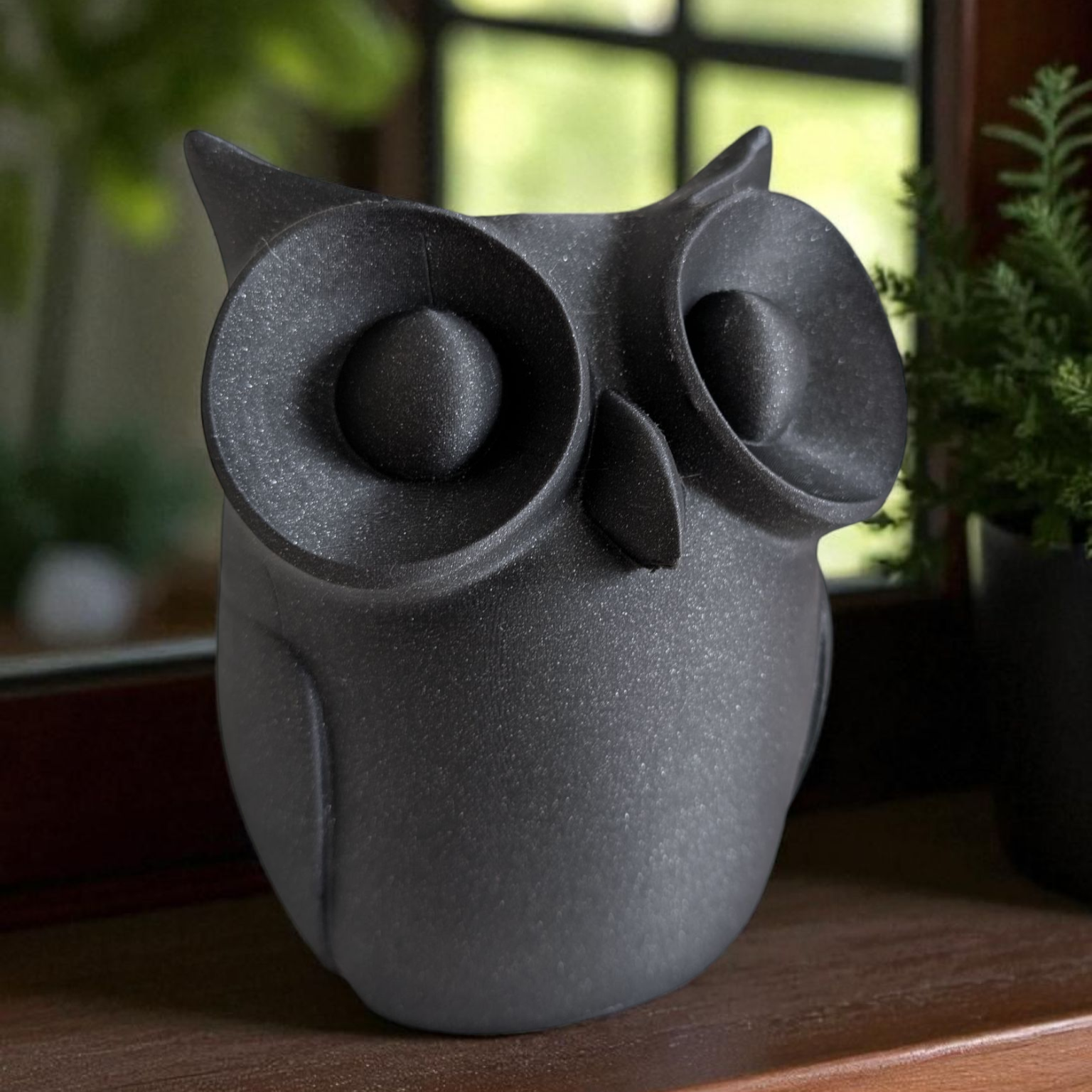 Minimalist Owl Figurine