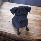 Minimalist Pug Figurine