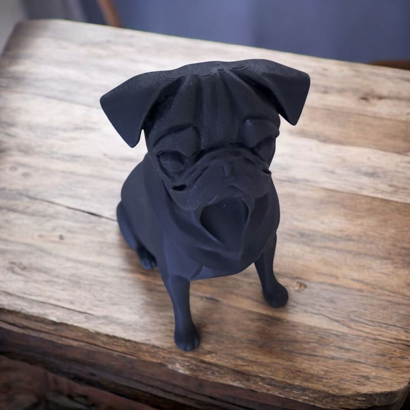 Minimalist Pug Figurine