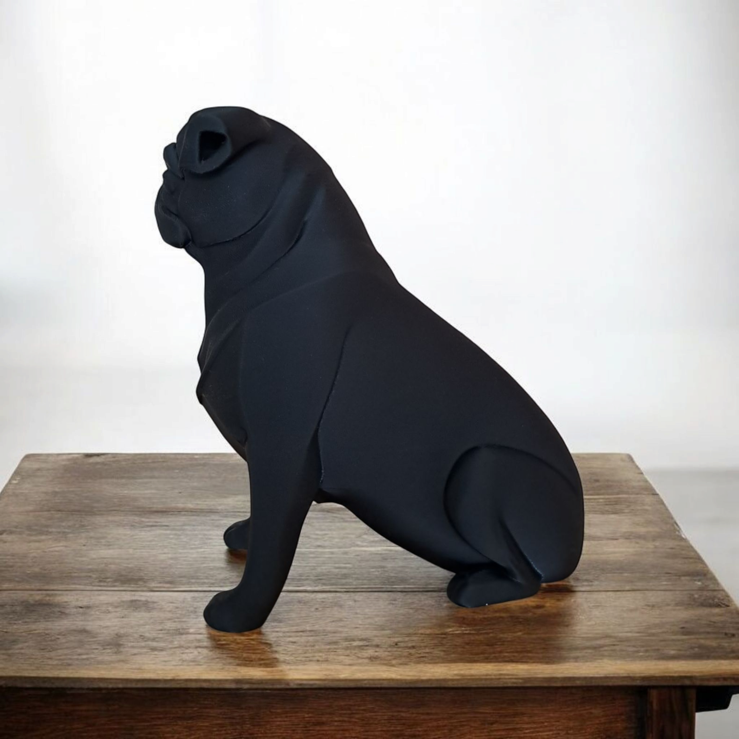Minimalist Pug Figurine