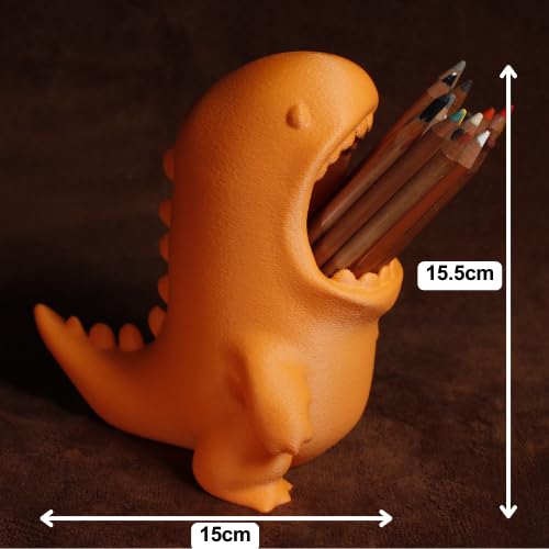 Pens, Pencils & Makeup Brushes Holder - Cute Dinosaur