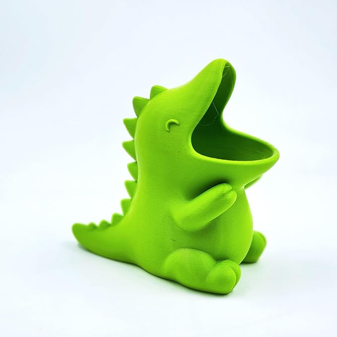Pens & Pencils Holder - Green Cute Dinosaur