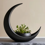 Minimalist Crescent Moon Planter