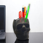 Skull Shaped pen Stand