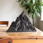 Stunning Minimalist Mountain Bookends