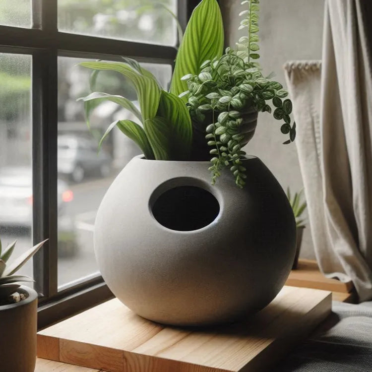 Stylish Self Watering Plant Pot