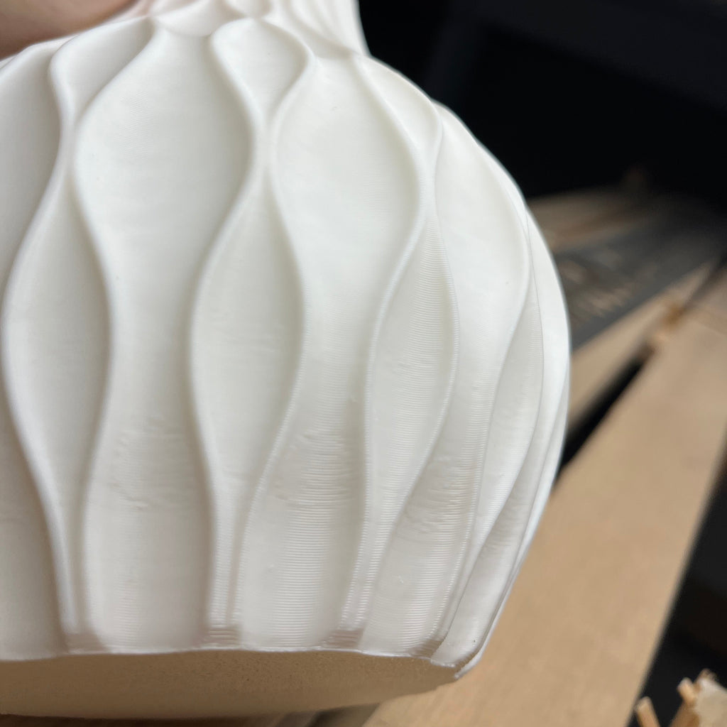 Vase for brick flowers